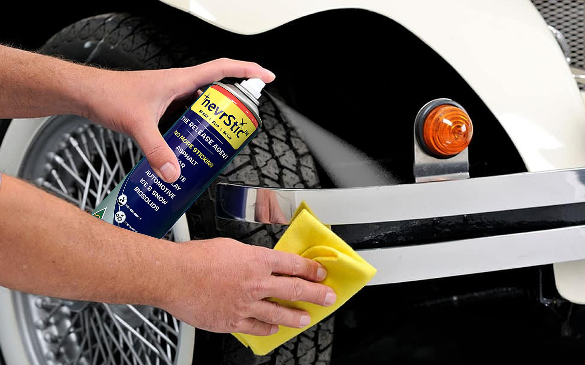 Non Stick protection<br/>for interiors & exteriors
